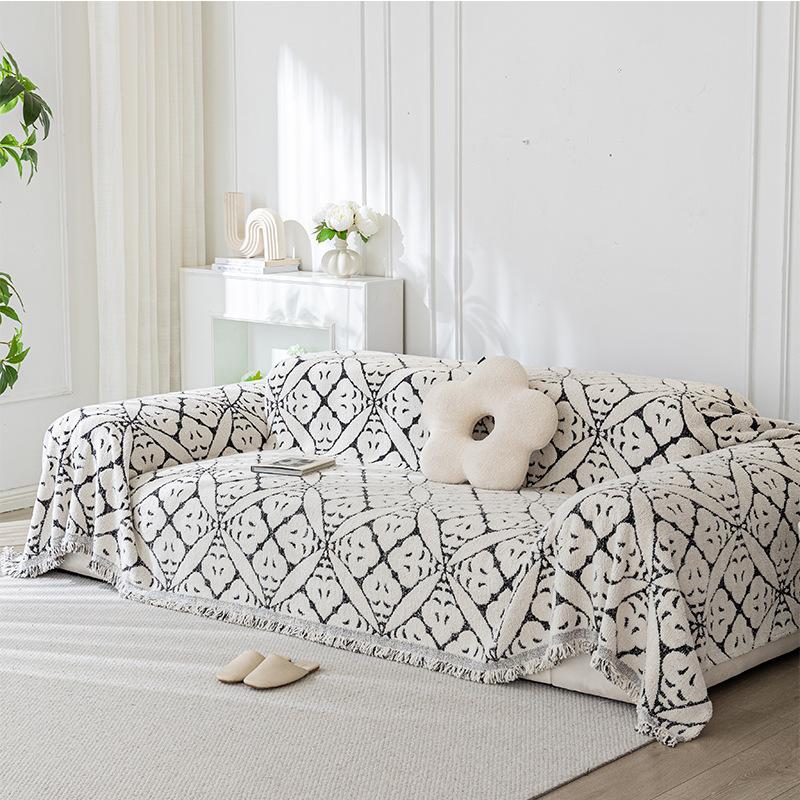 Nordic Style Autumn and Winter Sofa Towel High-Grade Sofa Cover Cloth Four Seasons Universal Anti-Scratching Sofa Cover Sofa Cover