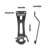 Premium Alloy Electric Scooter Wheel Guards Mud Flap Bracket Mudguard Holder Bracket Design For Smooth And Safe Ridings