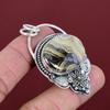 Schalenblende Gemstone Pendant Flower Pendant Handmade Jewelry 925 Sterling Silver Pendant Brand New Pendant Gifts for Her Designer Jewelry
