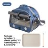 Portable parrot carrier bag, breathable outdoor bag for small sun conures and budgies