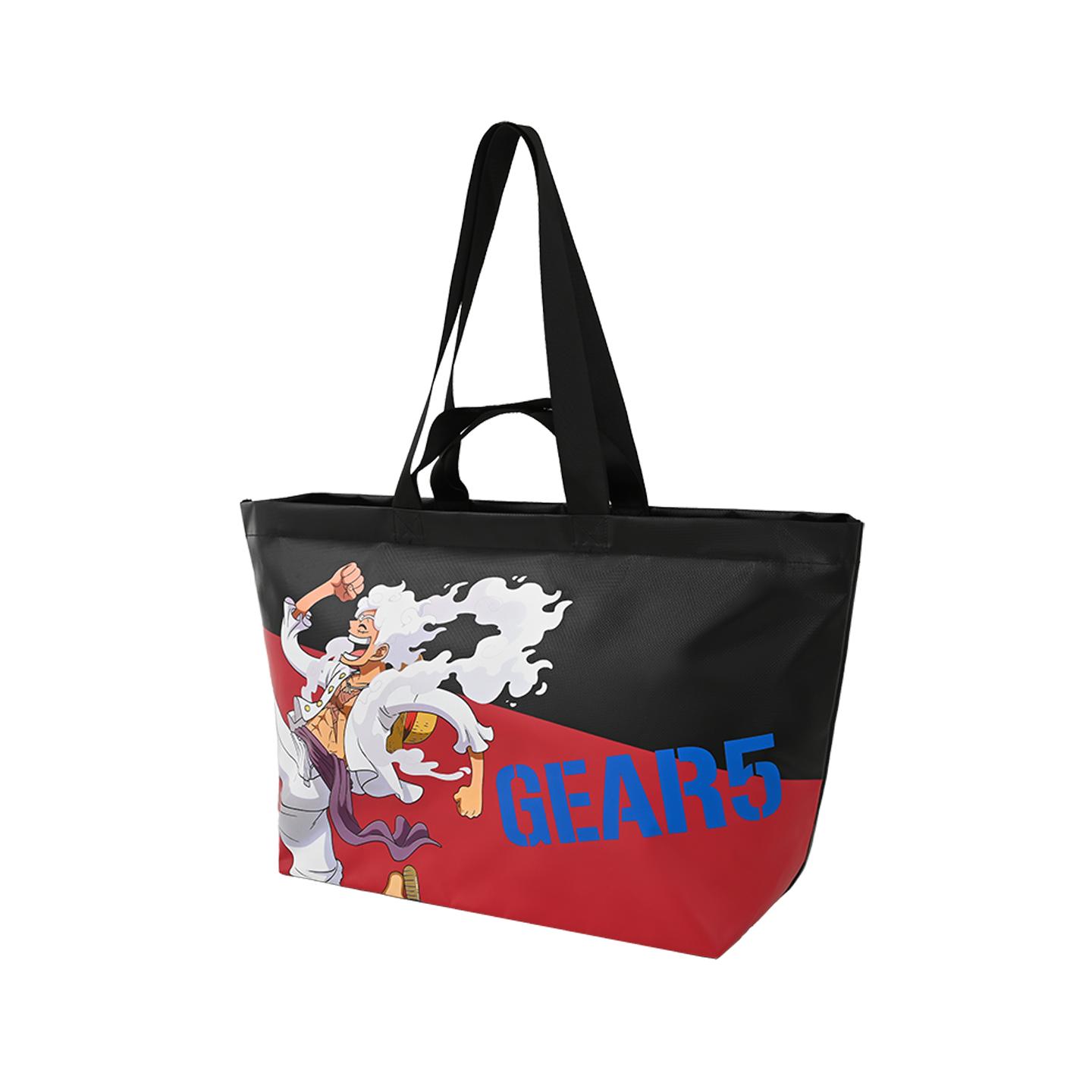 

Official Luffy Sports Storage Bag Large Capacity Organizer Perfect Gifting Personal Use ONE PIECE GEAR5 1pc for or Entertaining Play Safe Kid Friendly