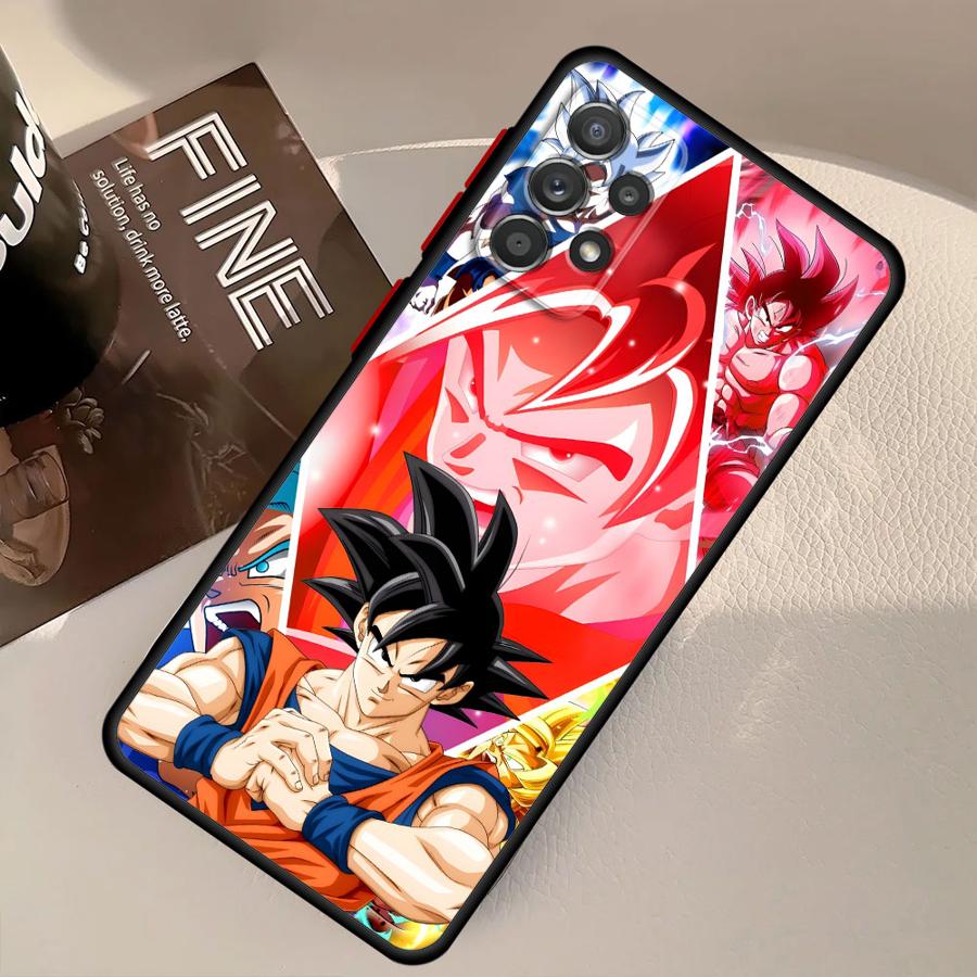 Dragon Ball Vegeta Cool Back Phone Cover Case for Samsung Galaxy A06 A70 A12 A15 A16 Note 20 Ultra 10+ 9 8 A30 A05 A13 A14 A50