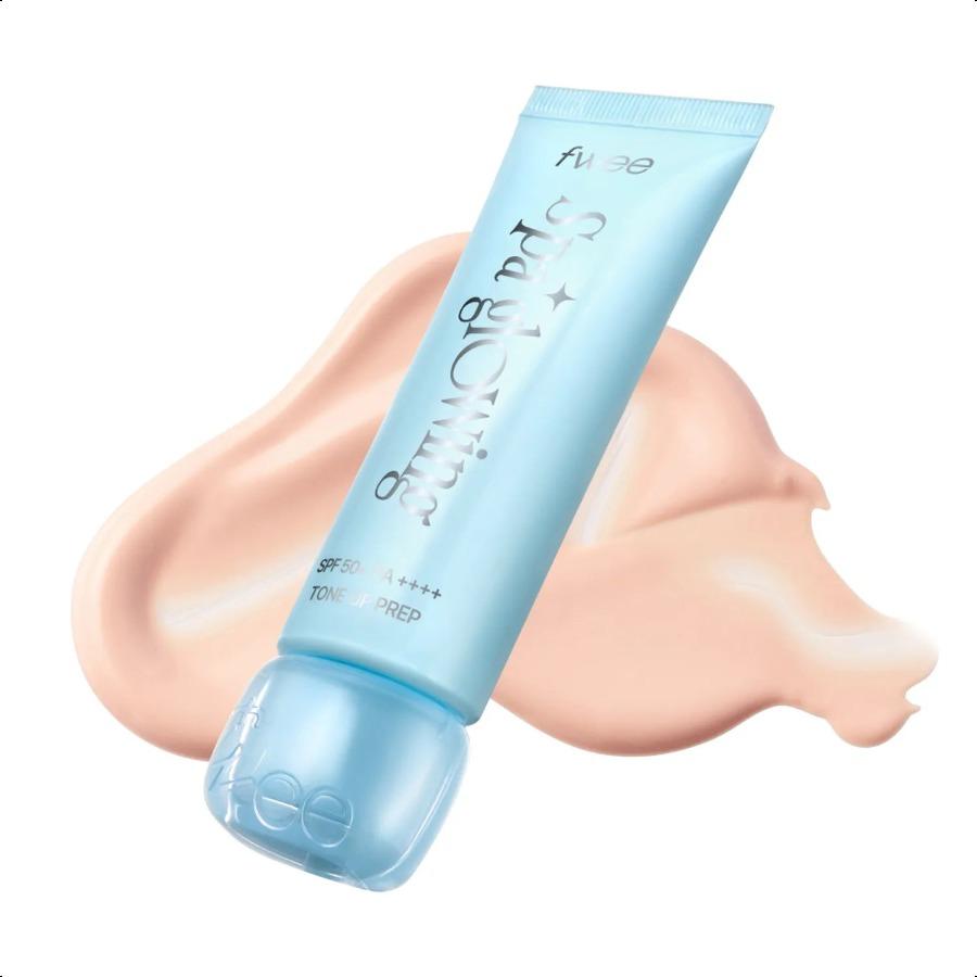 Fwee Spa Strahlendes UV-Ton-Aufhellendes Prep (LSF30 Halb-Glow/LSF50+Nass-Glow) (Satz/Einzeln) (2 Farbtöne)