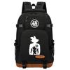 Dragon Ball Print Oxford Backpack School College Travel Lightweight Dual-Strap Laptop Bag Unisex 20L Capacity