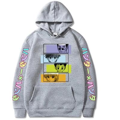 Hunter X Hunter Graphic Print Hoodies Men Hisoka Sweatshirt Tracksuit Streetwear Anime Harajuku Casual Clothes