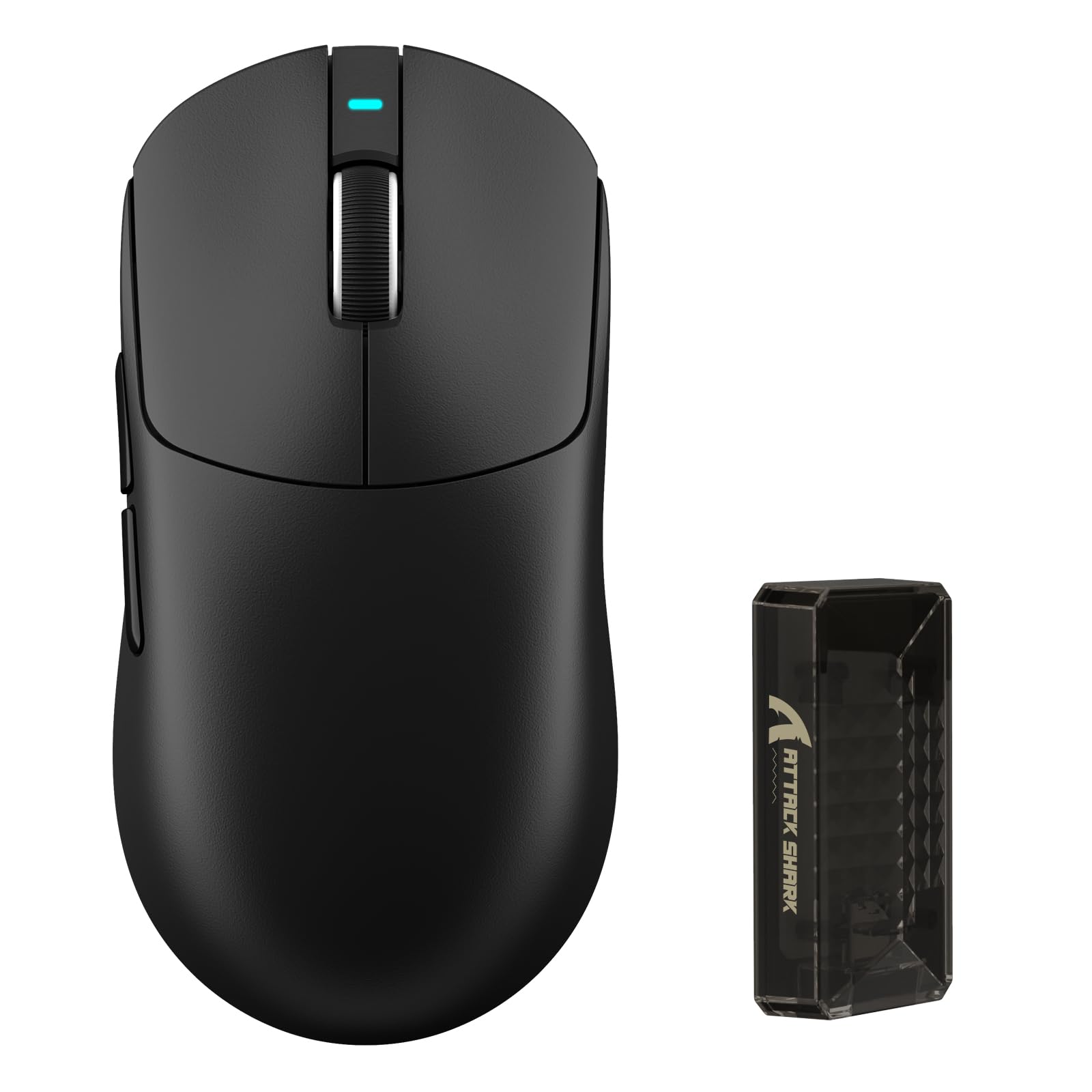 

ATTACK SHARK X8PRO Wireless Lightweight Gaming 8K Pixart PAW3395PRO Maximum Super Lightweight 8000Hz Polling Suitable for Large Symmetrical чорний