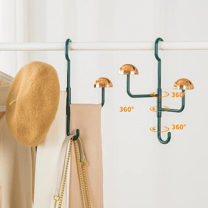 1 porte-chapeau multifonctionnel avec crochet, porte-chapeau créatif à suspendre, support de rangement pour finition de chapeau, pour crochet, écharpe, sac