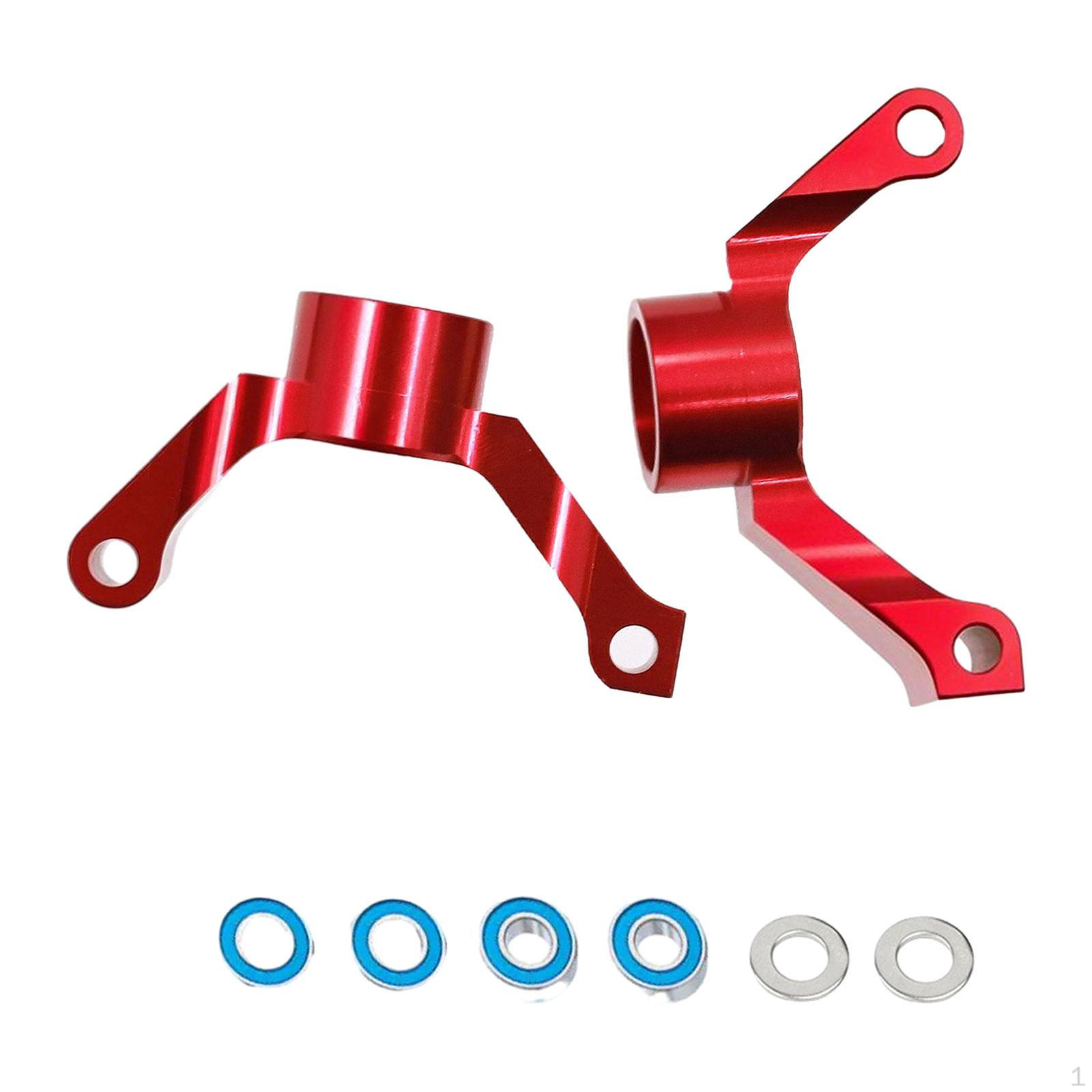 

2 Pieces Rear Uprights Accessories 1/10 Replacement,Professional Aluminum Alloy Gifts RC Car Part синій
