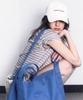 Yulago Stripe Half T-Shirt