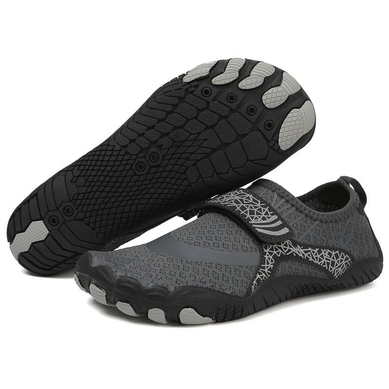 Unisex Quick-Dry Water Shoes Beach Swimming Hiking Trail Running Slip-On Aqua Socks With Anti-Slip Rubber Sole