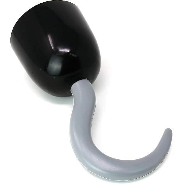 Аксессуары для костюма Капитана Крюка Skeleteen - Пластиковый крюк - Аксессуар для пиратского костюма - 1 шт.