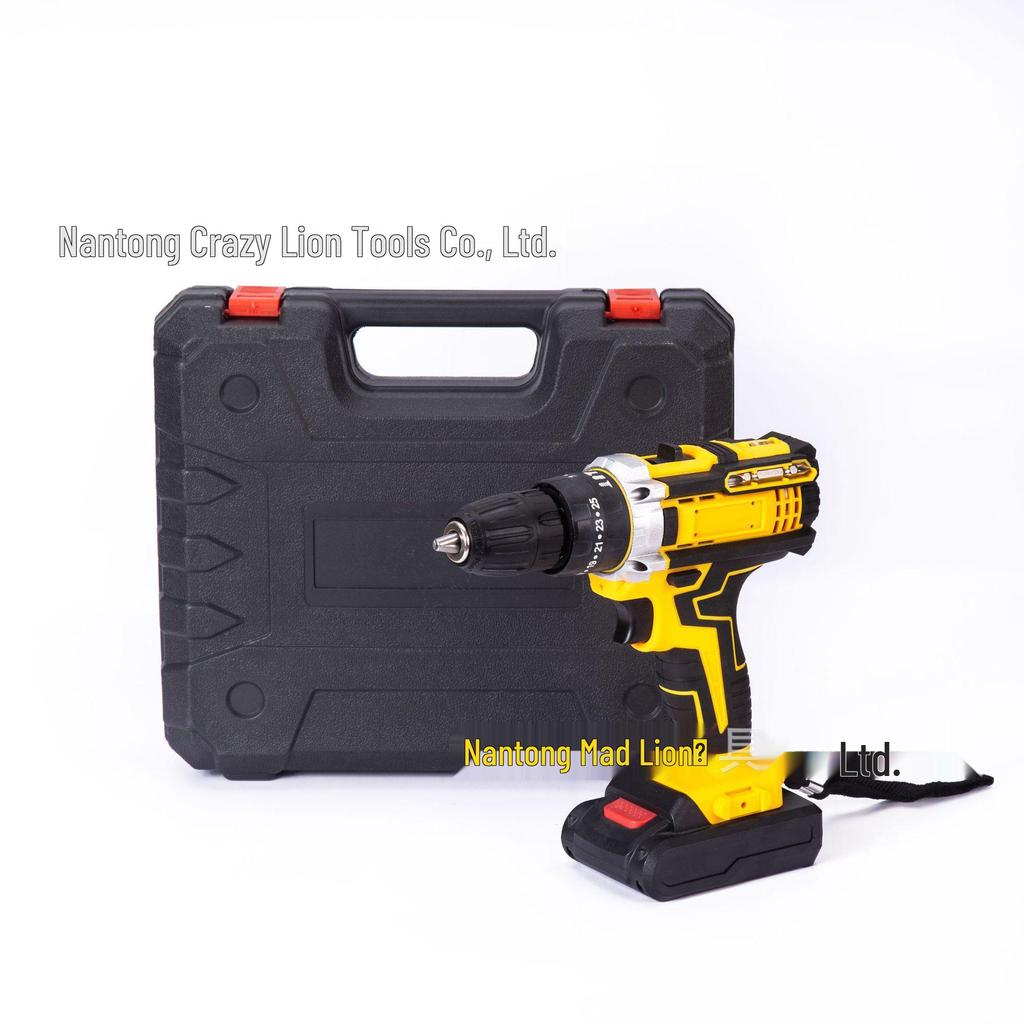 21V Lithium Battery Electric Drill & Multifunctional Impact Drill/Screwdriver Set