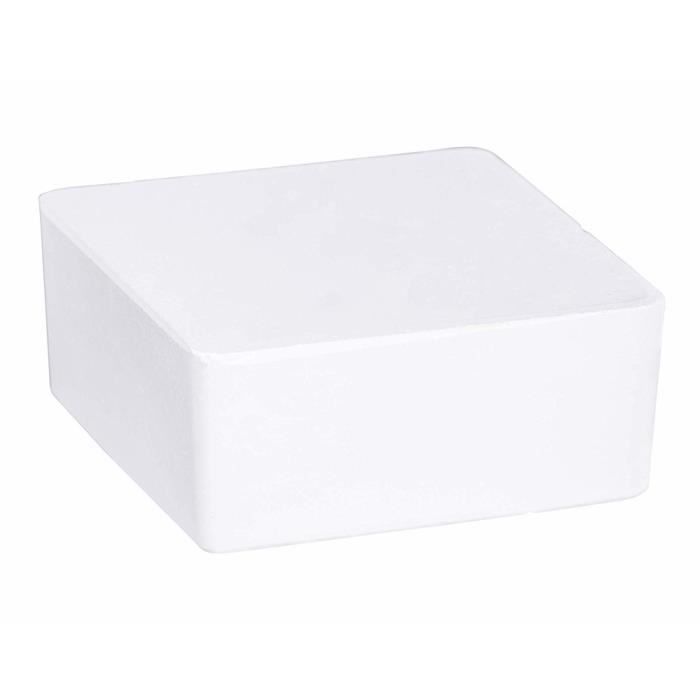 Absorbeur d'humidité de l'atmosphère, déshumidificateur + cartouche 0,5 kg - supporte jusqu'à 40 m3 d'air, 13 x 13 x 13 cm, wenko