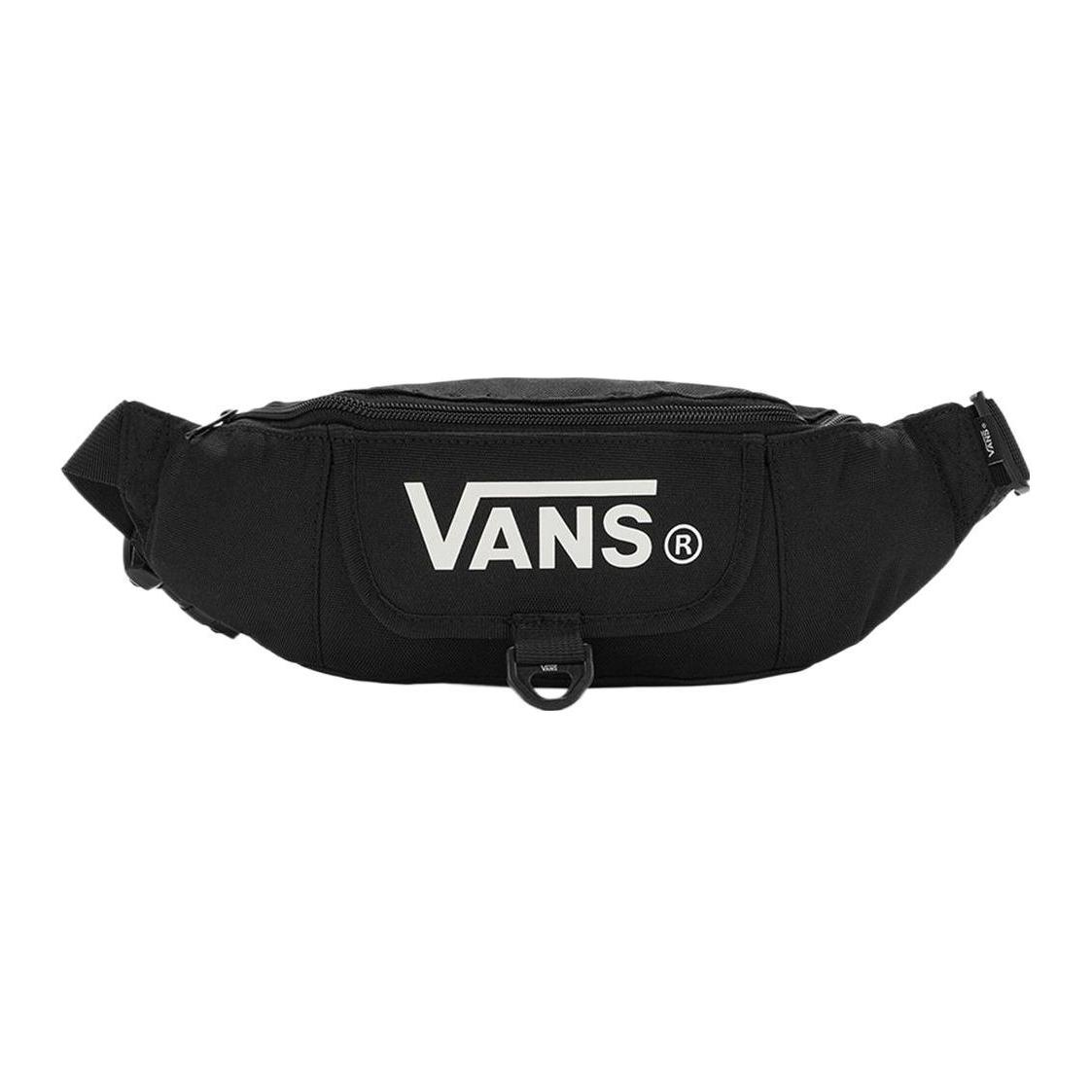 Vans Classic Logo Print High Street Style Waist Bag Unisex Waist Bag Black VN0008YYBLK Black