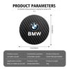 2 Pièces Porte-gobelet en Cuir pour Intérieur de Voiture Anti-bruit pour BMW G80 G06 G07 G42 G14 G15 G16 F82 F20 F21 F83 M2 M3 M4 M5 M8