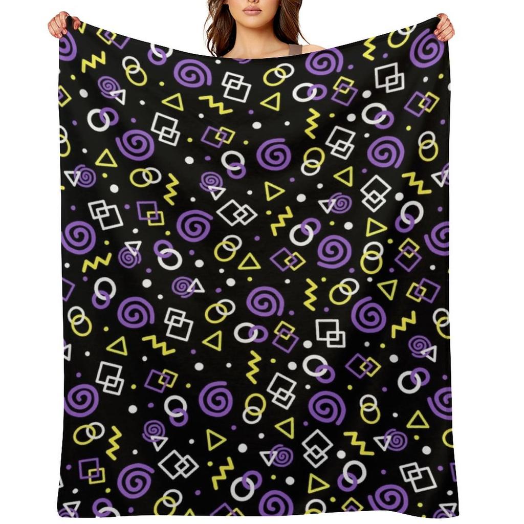 Nonbinary Acarde Carpet Design Throw Blanket Cute Plaid Stuffeds Soft Plush Plaid Baby Blankets