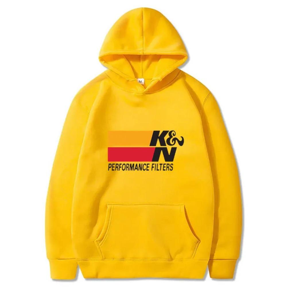 New K&N High Performance Air & Oil Filters Air Intakes Hoodie Men Cool Harajuku Funny Streetwear Male Vintage Hoody Clthoes