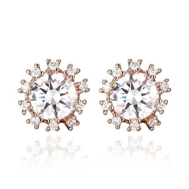 Cranne 14K Goldpin Stone Earrings C24Egp016
