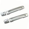 1 Pair Exterior Smart Door Handle Cover Trim Silver ABS Fit for Infiniti G37 Coupe Convertible IPL 2008 2009 2010 2011 2012 2013