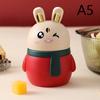Adorable Cartoon Style Automatic Toothpick Box Nice Plastic Toothpick Holder Dust-proof Toothpick Dispenser Home Restaurant Press Design