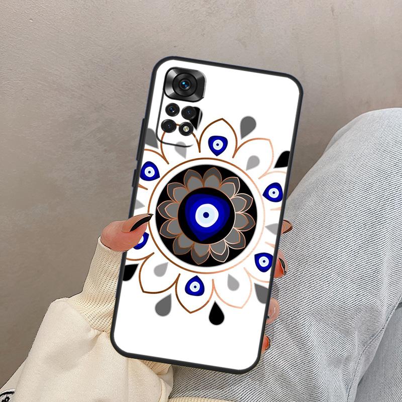 Evil Eye For Xiaomi Redmi Note 14 13 9 10 11 12 15 Pro Plus Case Cover For Redmi 15 C 13C 12C 10C 14C