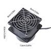 81CFM 5700RPM Air Mover Inline Duct Fan Blower Fan Ventilation System Easy Assembly ABS Construction