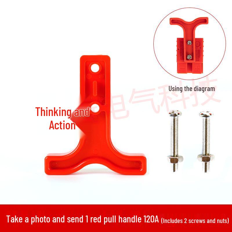 Anderson Electric Forklift Battery Charging Connector Plug for 50A, 80A, 120A, 175A, and 350A.