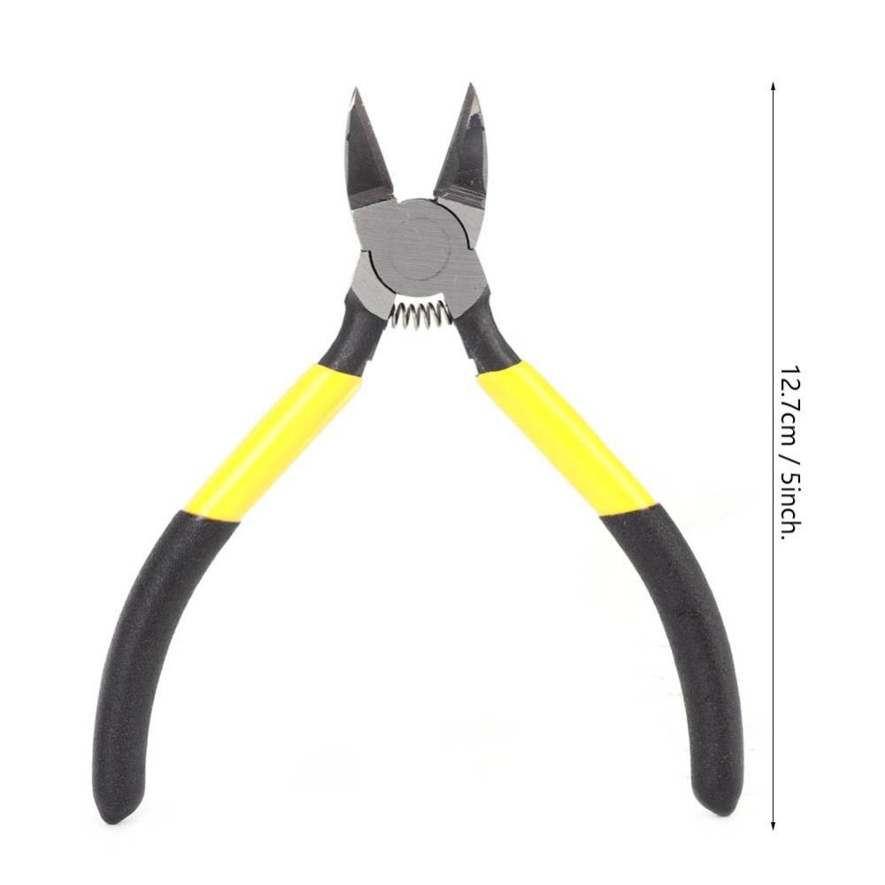Non-Slip Handle Diagonal Plier 5-Inch Professional Pliers Professional Wire Cutter Plastic Cutting