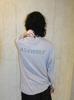AZENDER Pigment Agender Long Sleeve Tee Gray