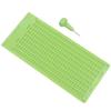 1set 9lines 30 Cells Braille Writing Board Practical School Plastic Braille Portable Writing Board With Stylus School Braille
