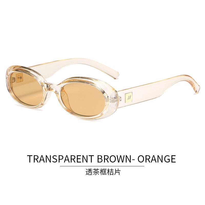 European American Style Sunglasses For Women Fashion Stylish Party Sun Glasses Oval Shape Uv Protection Outdoor Sunglass