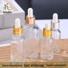 Transparent Glass Essential Oil Dropper Bottles with Rubber Tips, 5ml To 100ml Sizes Available