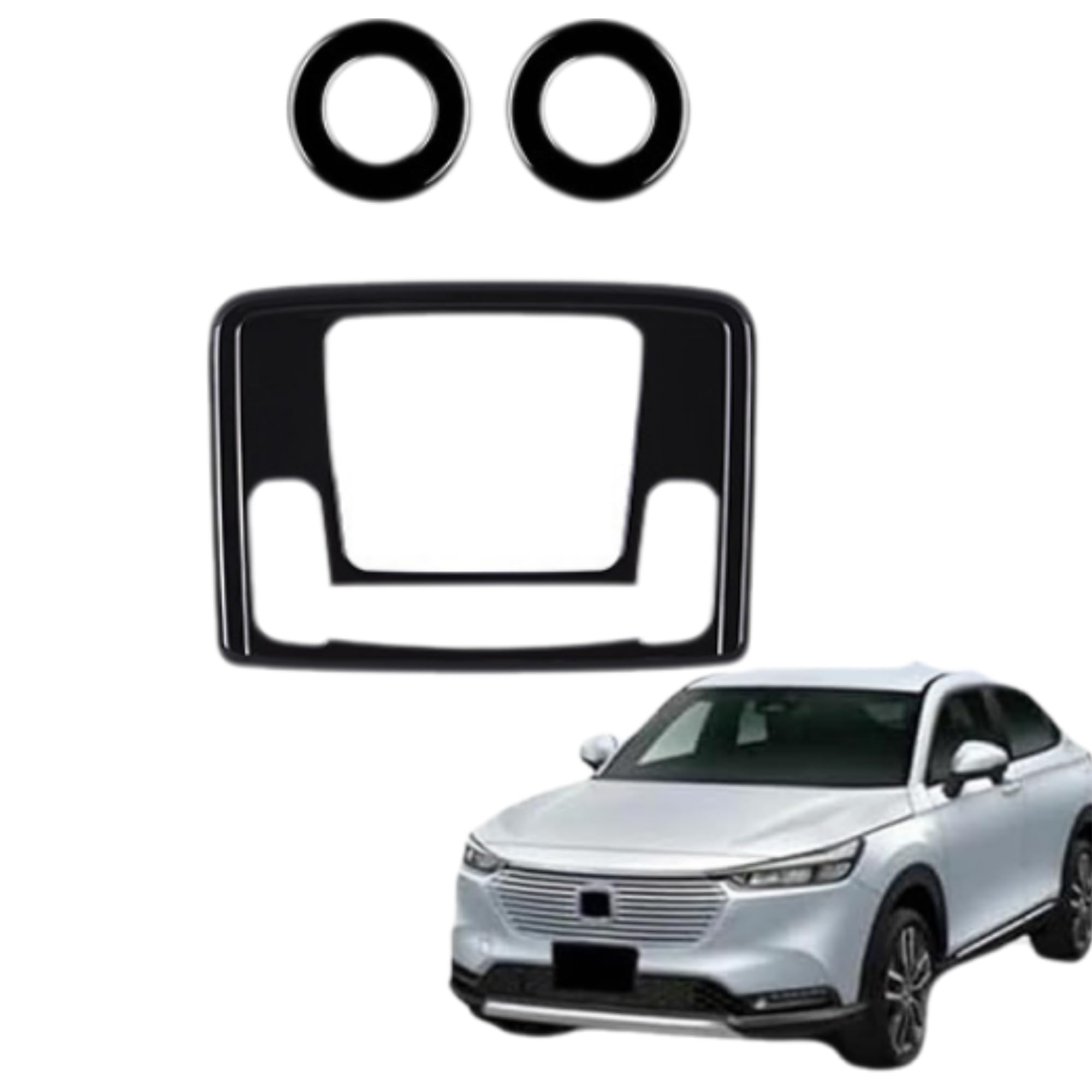 

Накладка на панель внутреннего освещения EopTatoo для нового Vezel RV3/RV4/RV5/RV6 (Фортепианный черный)