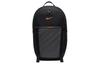 Nike Fabric Backpack Regular Unisex Black & Coal Black & Dutch Orange DJ9678-011