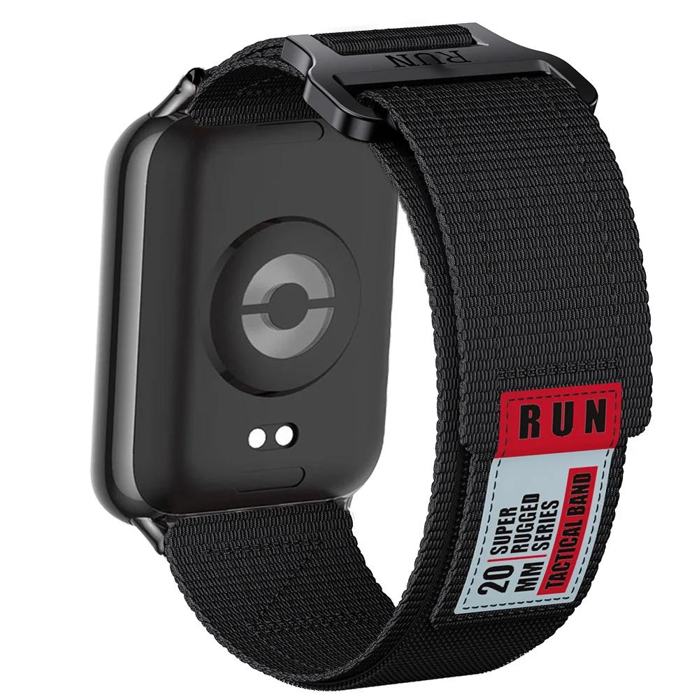 

Breathable Strap for Xiaomi Redmi Watch 4/5 Nylon Loop Replaceable Wristband Smartwatch Belt for Mi Band 9/8 Pro Sport Watchband For Mi Band 8 Pro
