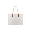 COACH Recycled Canvas With Leather Tote Bag, Shopping Bag, Handbag, Shoulder Bag Large Women's White C7072-V5CND