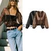 Autumn New Women's Clothing Fashion Wind Long Sleeves Transparent Organza Hooded Jacket Outwear 4968030 4968800