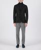 PANICALE Grey Classic Single-Pleat Corduroy Pants