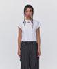REST&RECREATION Rr Logo Crop Top_White