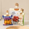 3-10pcs Creative Face Bag Sealing Clip Food Snack Clip Kitchen Tools Decorative Small Clip Refrigerator Plastic Food Bag Storage