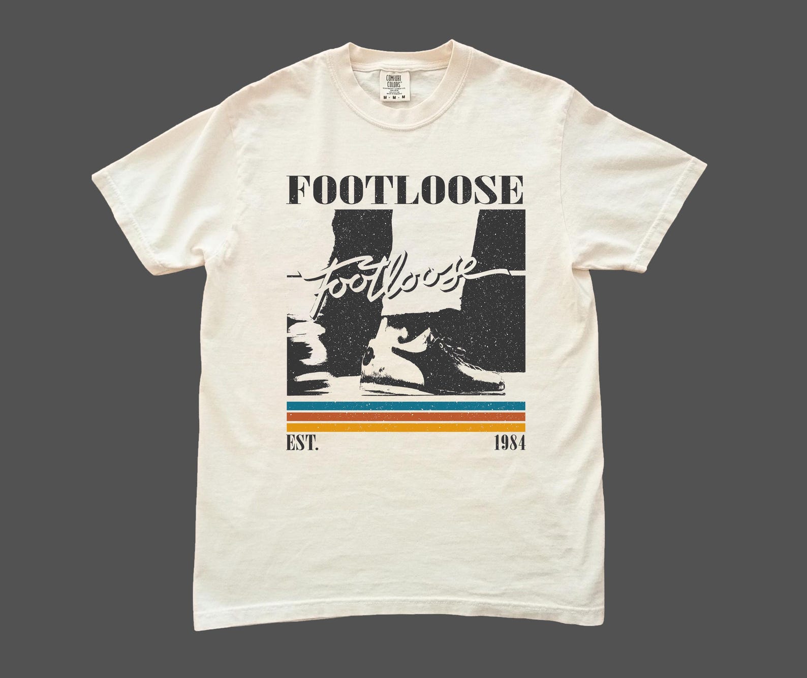 Footloose Movie Shirt - Comfort Colors Shirt - Footloose T shirt - Vintage Shirt - Retro Movie Shirt - Classic T shirt - Gift for him 2XL