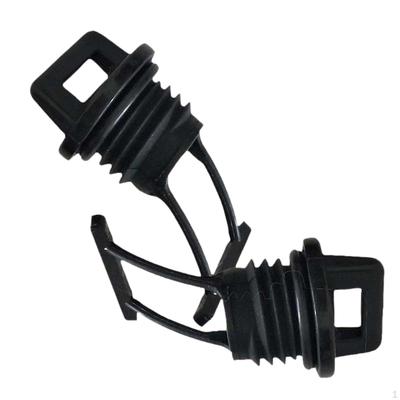 2Pcs Boot Ablauf Stecker Yachten Zubehör Einfach zu Installieren Standard Größe Ersatz Ersatzteile Tragen