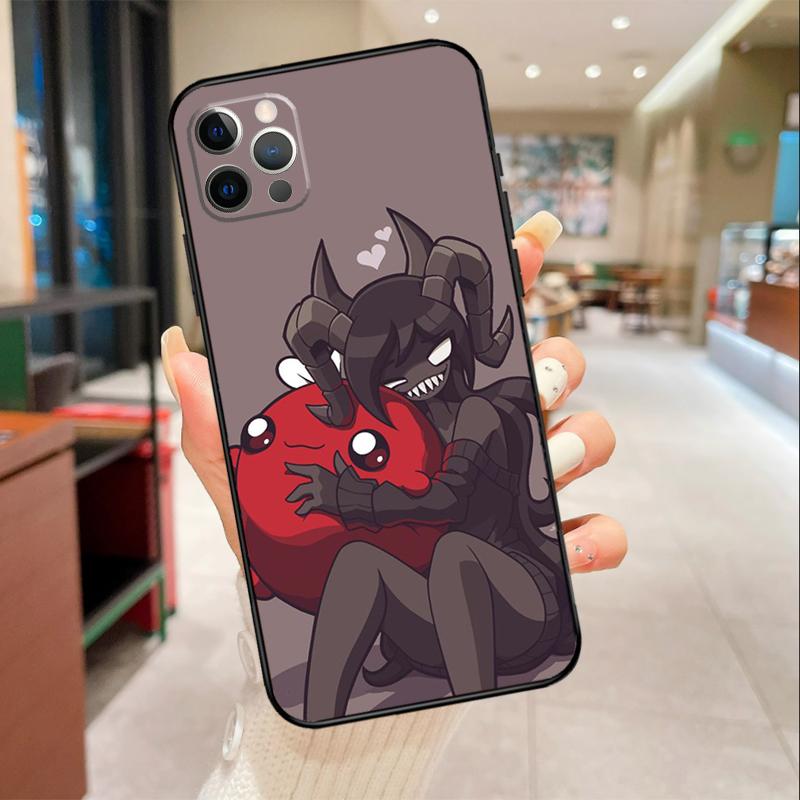 

Чехол для телефона The Binding Of Isaac для iPhone 17 Air 16 15 13 11 12 14 Pro Max mini 15 16 Plus 16e Защитная крышка iPhone 15 Plus