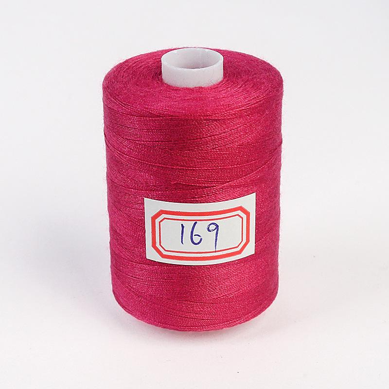 Hilo de Coser de Poliéster de Alta Velocidad 402 - 1000 Yardas, Colores Arcoíris, Ideal para Proyectos de Costura Casera y a Mano