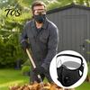 Maschera Antipolvere per Lavori in Giardino 2 Pezzi Maschera, Traspirante Riutilizzabile Filtro al Carbonio Viso Regolabile Anti-inquinamento Imbottitura con Occhiali Lavorazione del Legno Edilizia