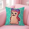 Classic Anime SSlugterra Cushion Cover Pillowcase Short Plush Invisible zipper Room Sofa Cushion Cover