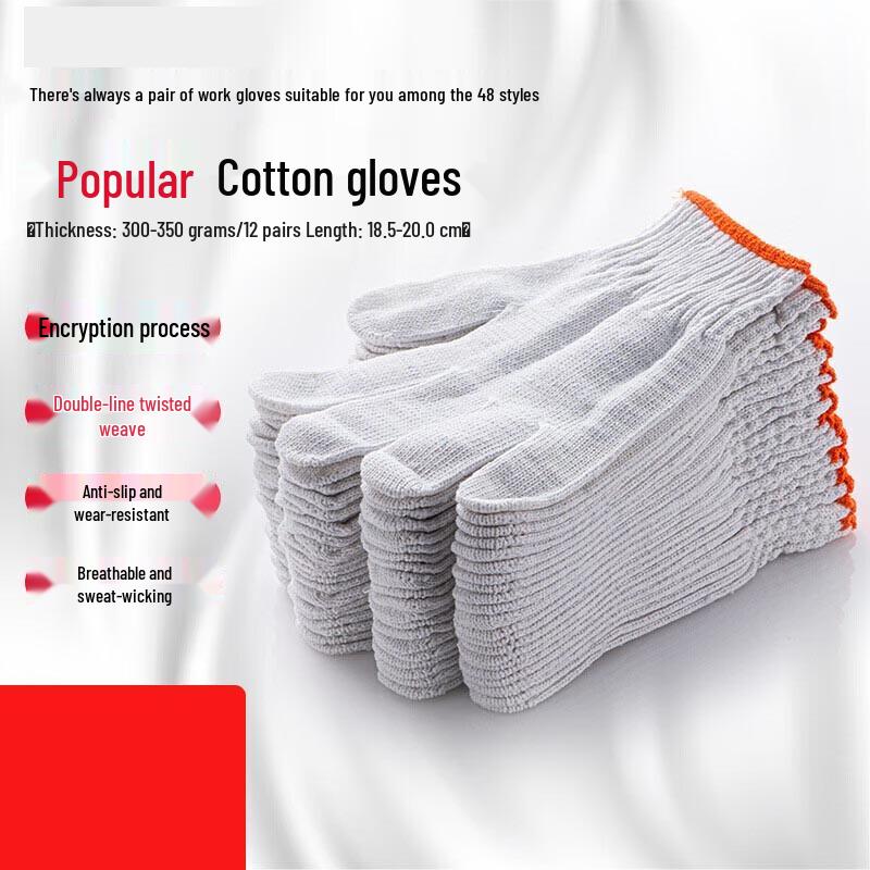 Durable Canvas Work Gloves