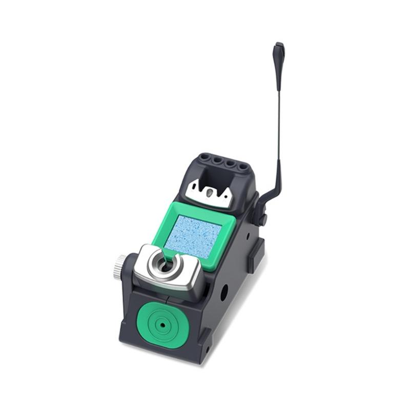 

45° Adjustable Welding Station Holder Stand for C210 C245 ESDSafe Design Includes Solder Rack Metal Sponge Cleaning Tool 1