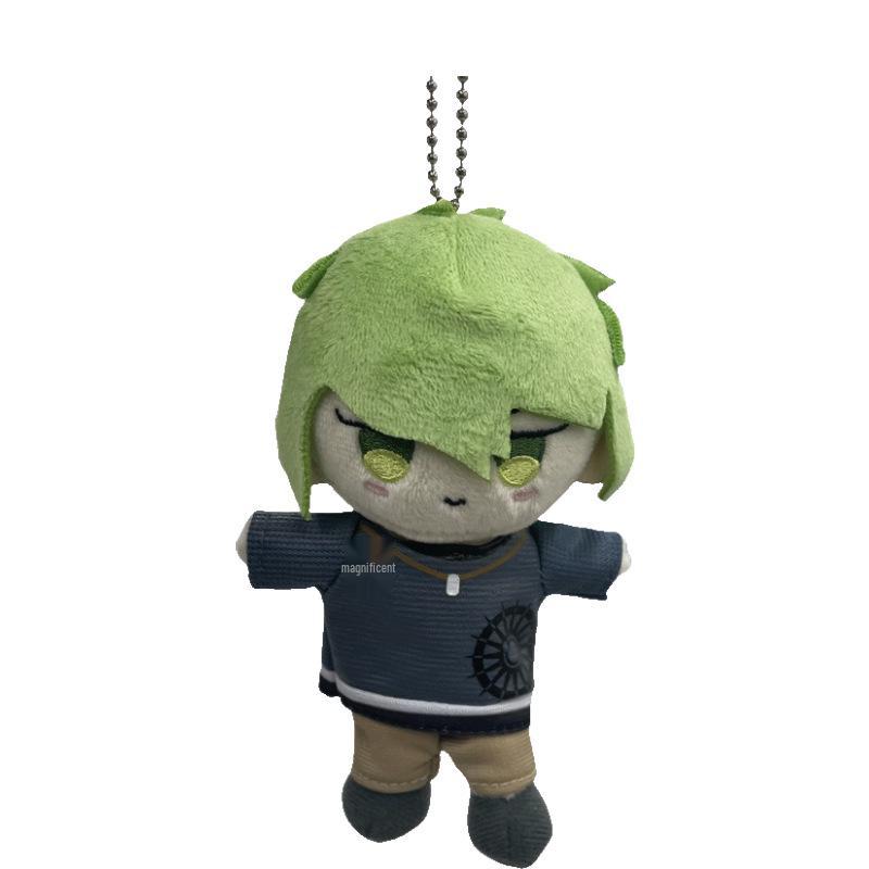 Danganronpa V3 Anime Keychain: Shuichi Saihara, K1-B0 & Kaede Akamatsu Plush Dolls