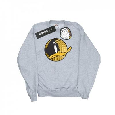 Erkek Daffy Duck Noktalı Profil Sweatshirt